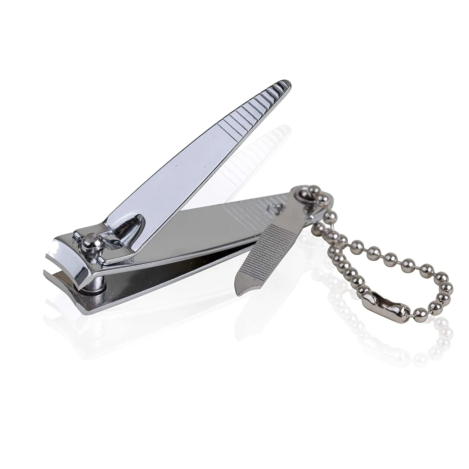 (6 Pack) Nail Clippers Set Stainless Steel Fingernail Clippers, Toenail Clippers, Sharpest Nail Cutter Heavy Duty Curved Edge For Adults Men Women with Swing Out Nail Cleaner/File for Salon Home Use