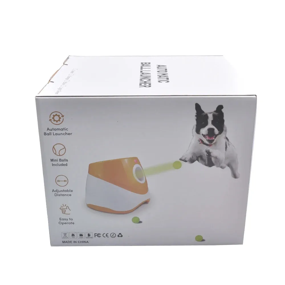 Automatic Dog Ball Launcher, Indoor/Outdoor Pet Toy
