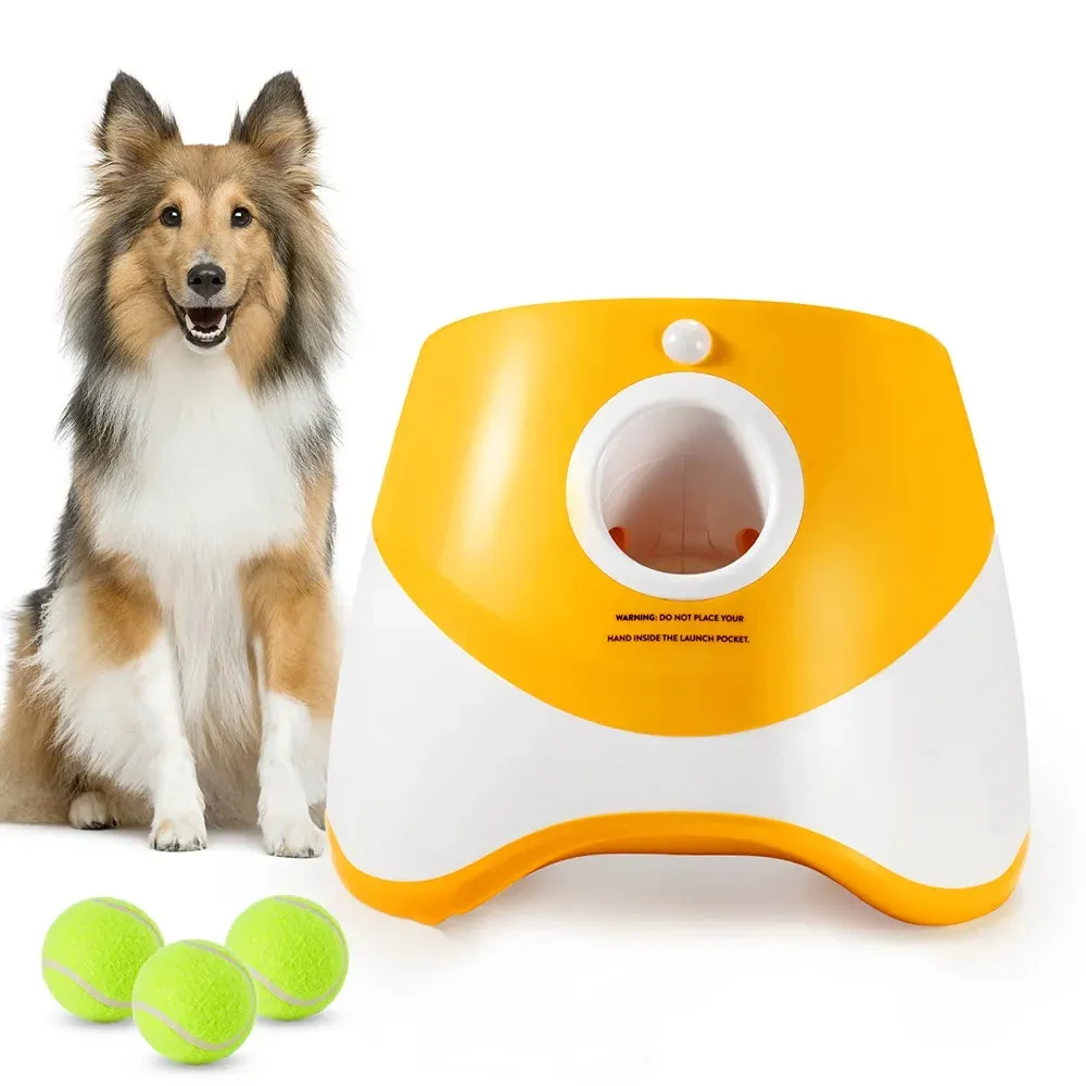 Automatic Dog Ball Launcher, Indoor/Outdoor Pet Toy