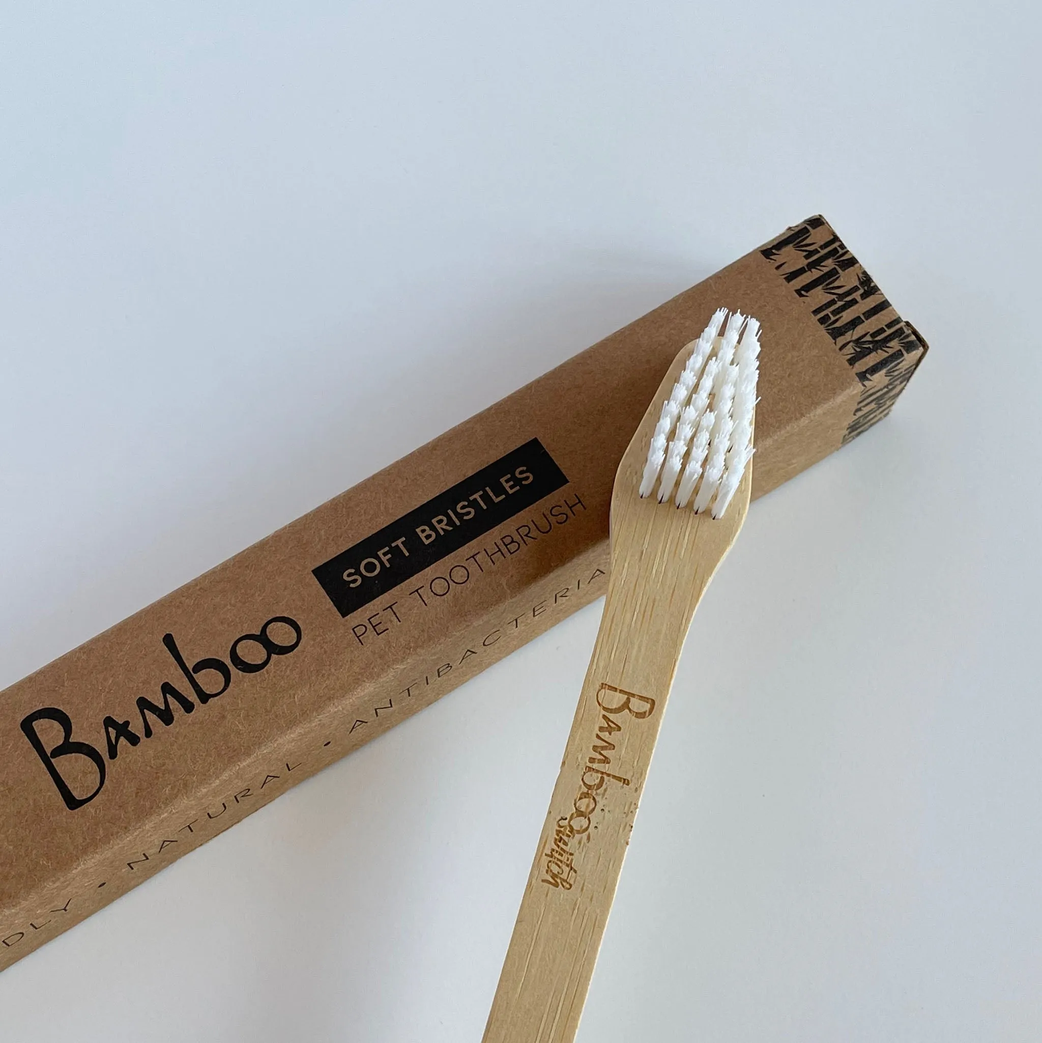 Bamboo Dog Toothbrush - Compostable