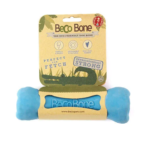 BECO BONE NATURAL RUBBER CHEW - MEDIUM