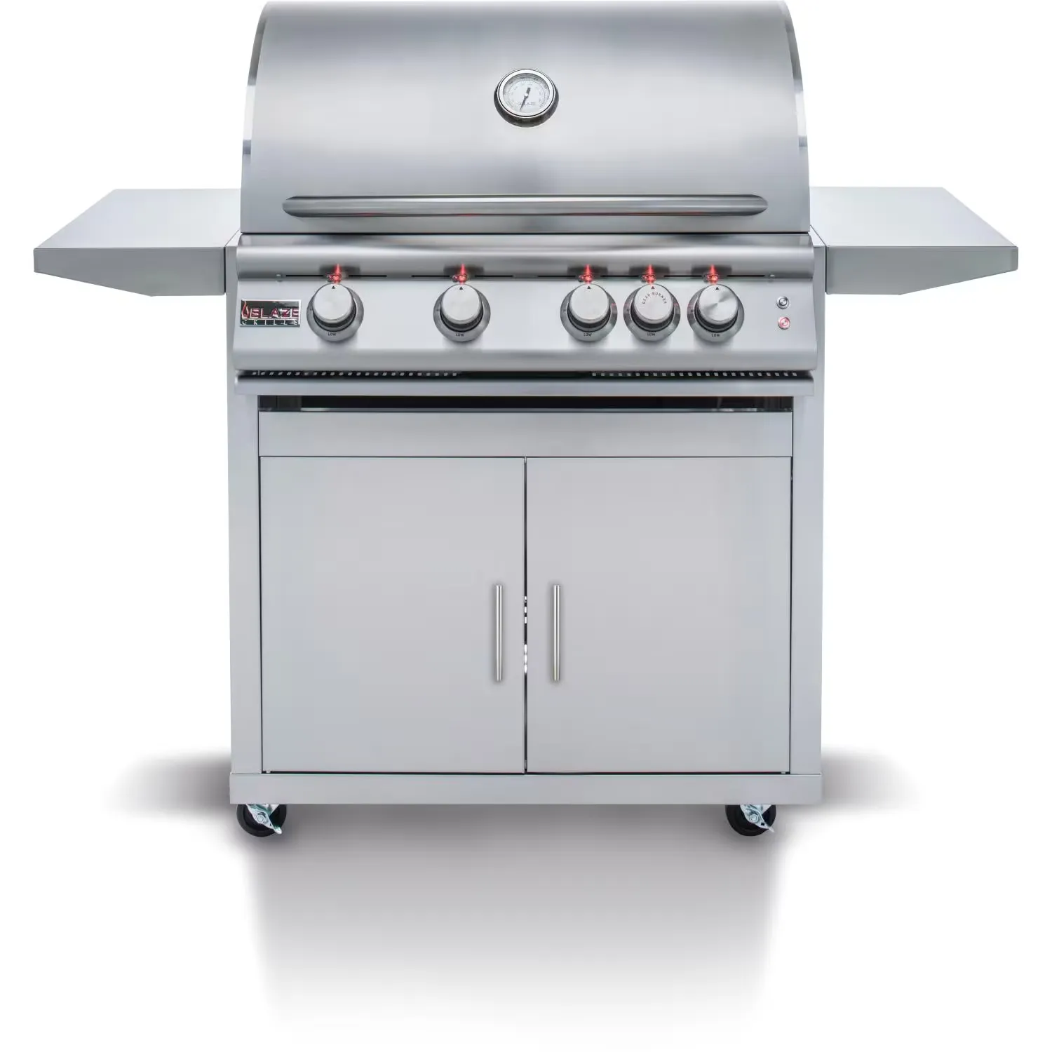 Blaze Premium LTE3 32" 4-Burner Propane Grill With Rear Infrared Burner & Grill Lights