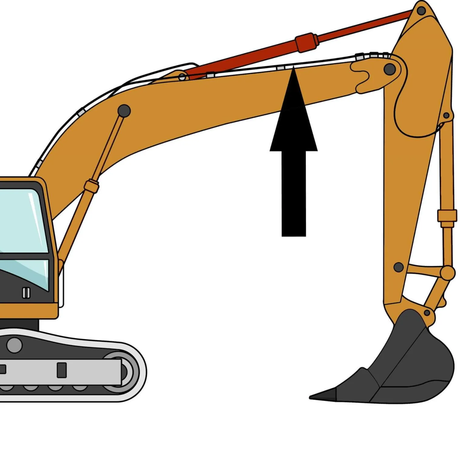Cat 312C & 312C L Excavator Stick Seal Kit