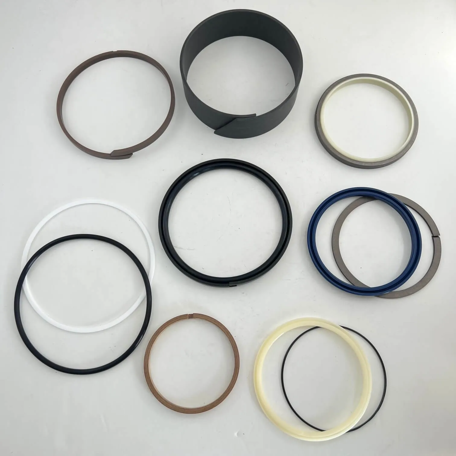 Cat 325B, 325B L, 325B LN Excavator Stick Cylinder w/ 105mm Rod - s/n Group 1 Seal Kit