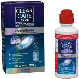 Clear Care Plus Cleaning and Disinfecting Solution