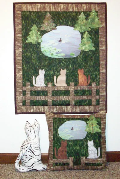 Curious Cats Quilt Pattern AV-104w  - Wholesale Product