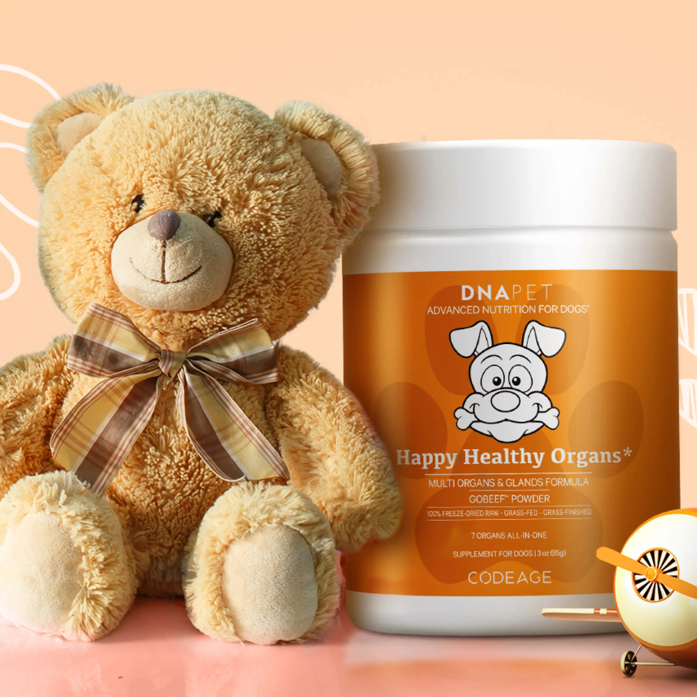 DNA PET Happy Healthy Organs For Dogs
