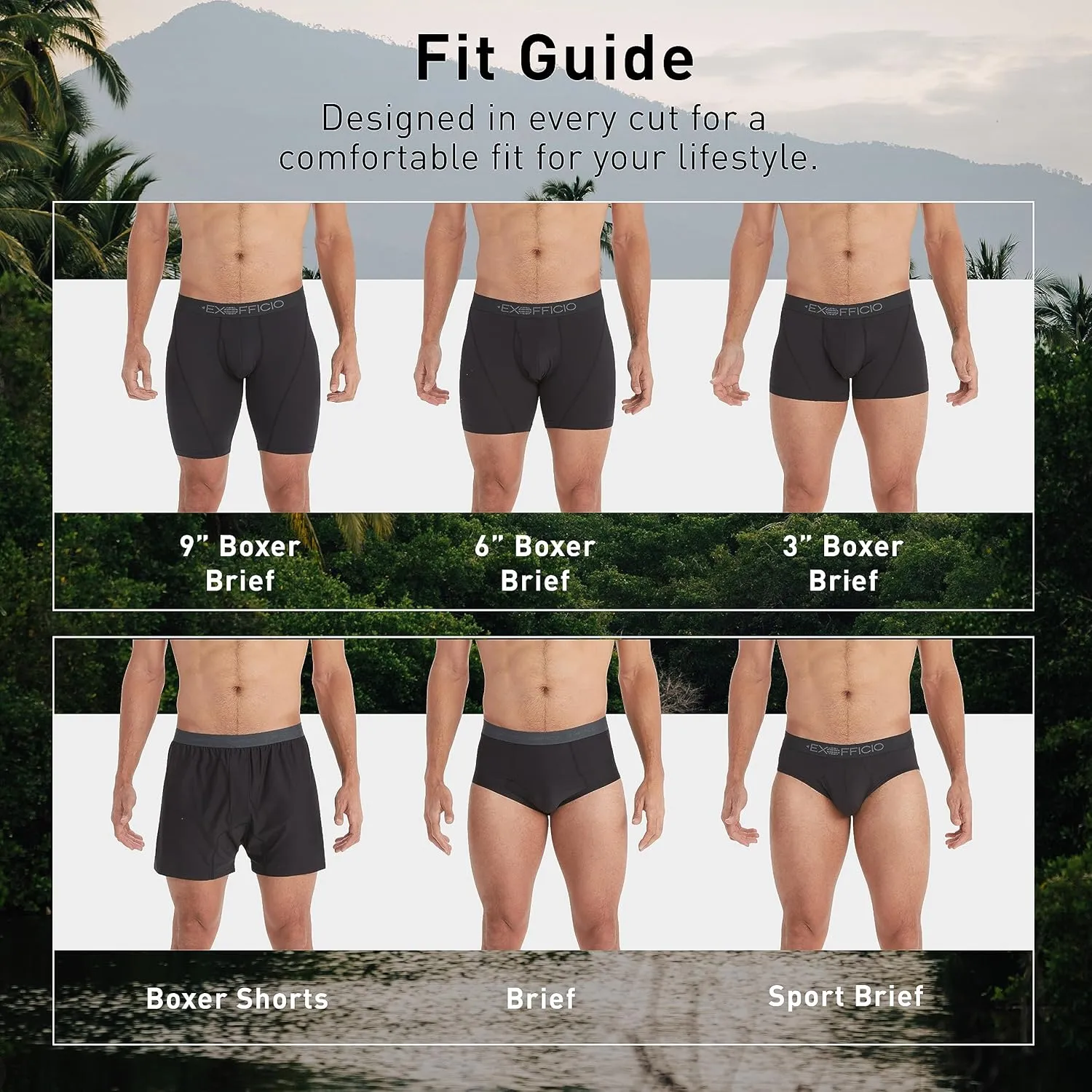 ExOfficio Men's Give-N-Go 2.0 Boxer - Breathable Durable Easy Care Travel Underwear
