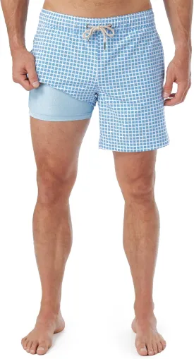 Fair Harbor The Bayberry Trunk ?C?C Men's Swim Suits with Liner, 7-inch Inseam ?C?C Anti-Chafe Classic fit Swim Trunks