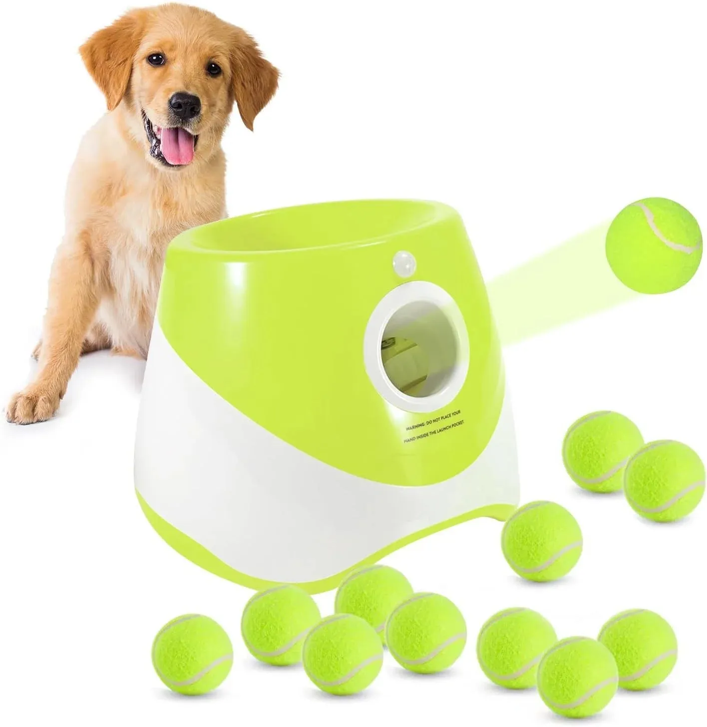 FetchMaster™ Pro - Automatic Ball Launcher