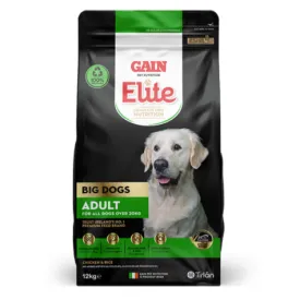 Gain Elite | Gluten Free Dry Big Dog Food | Adult Large Breed | Chicken & Turkey