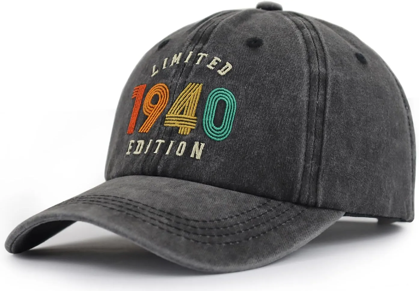 Limited 1990 1980 1970 1960 1950 1940 Edition Baseball Cap for Men Women