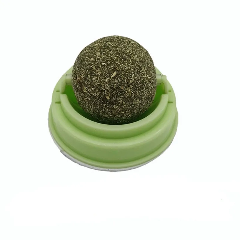 Pat and Pet Emporium | Pet Chew Toys | Catnip Ball | Wall Stick-on