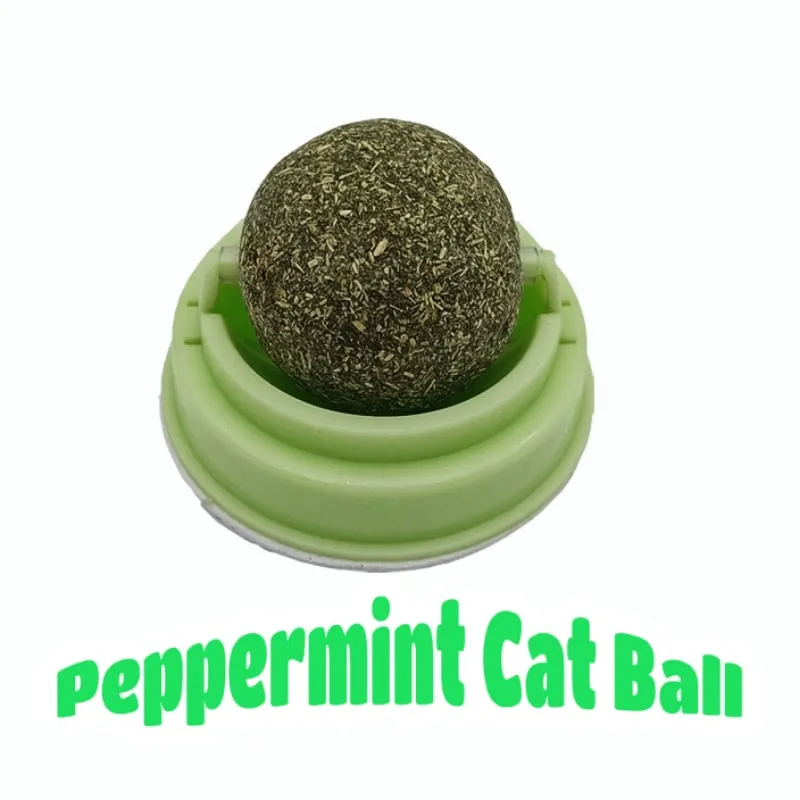 Pat and Pet Emporium | Pet Chew Toys | Catnip Ball | Wall Stick-on