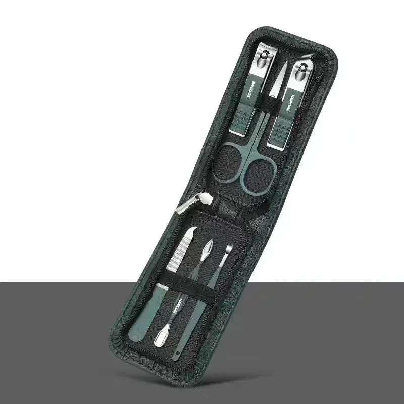 Portable 6-Piece Manicure Set - Nail Clippers