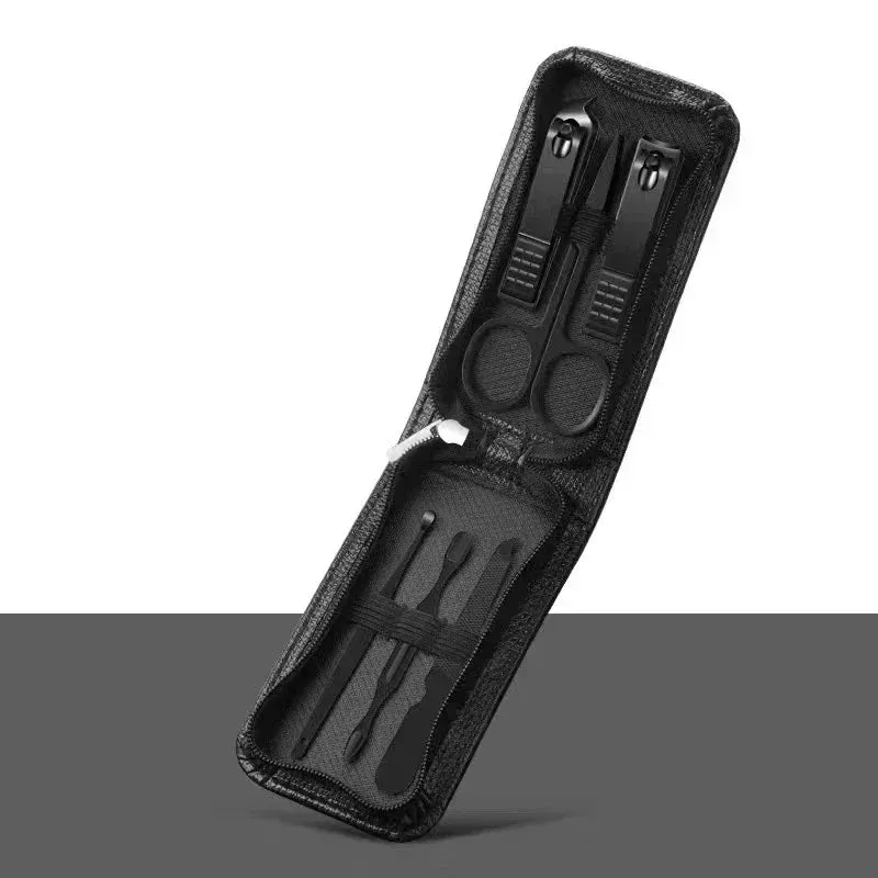 Portable 6-Piece Manicure Set - Nail Clippers