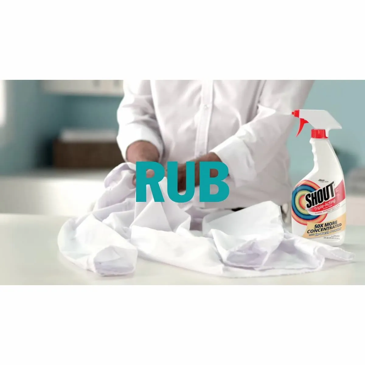 Shout Triple Acting Laundry Stain Remover 22 oz