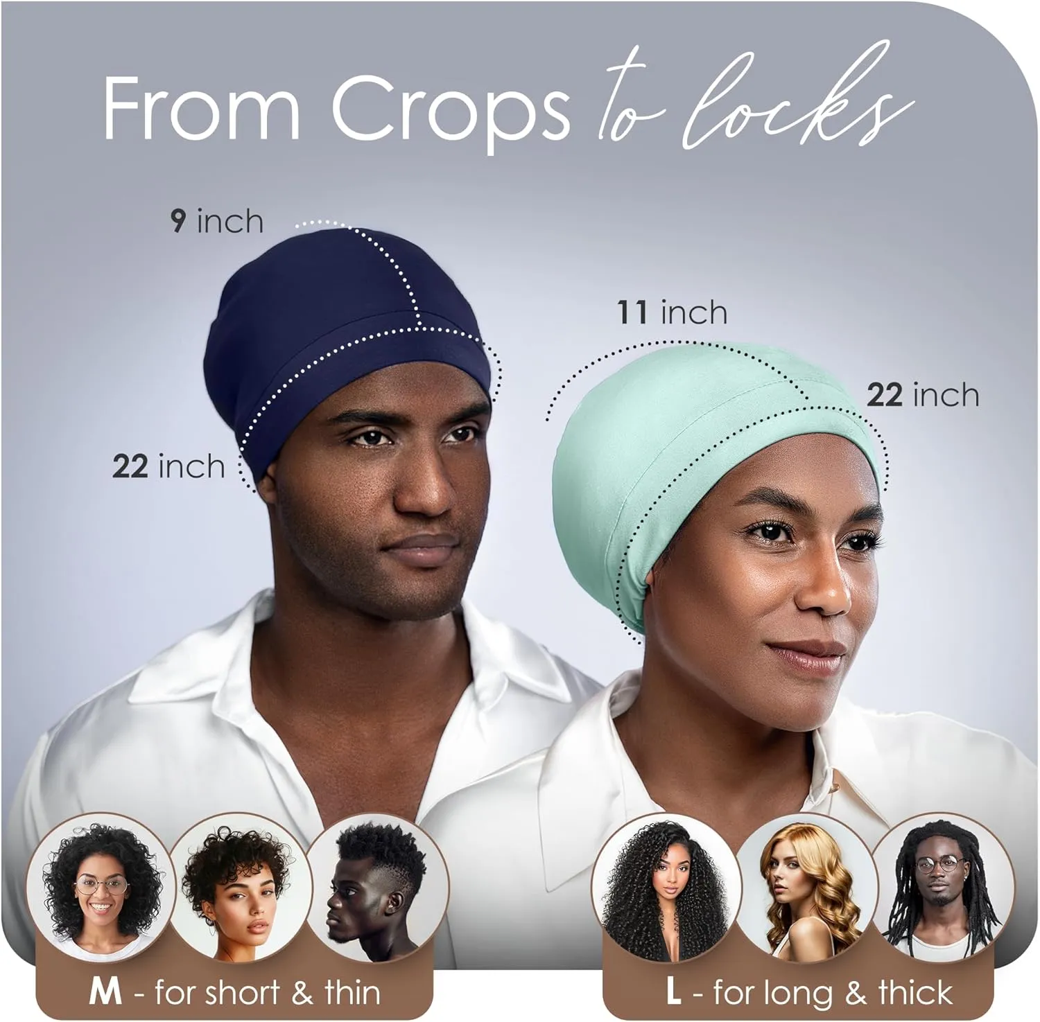 Silk Satin Bonnet Hair Cover Sleep Cap for Sleeping Beanie Hat Adjustable Stay On Headwear Lined Natural Nurse Cap for Women