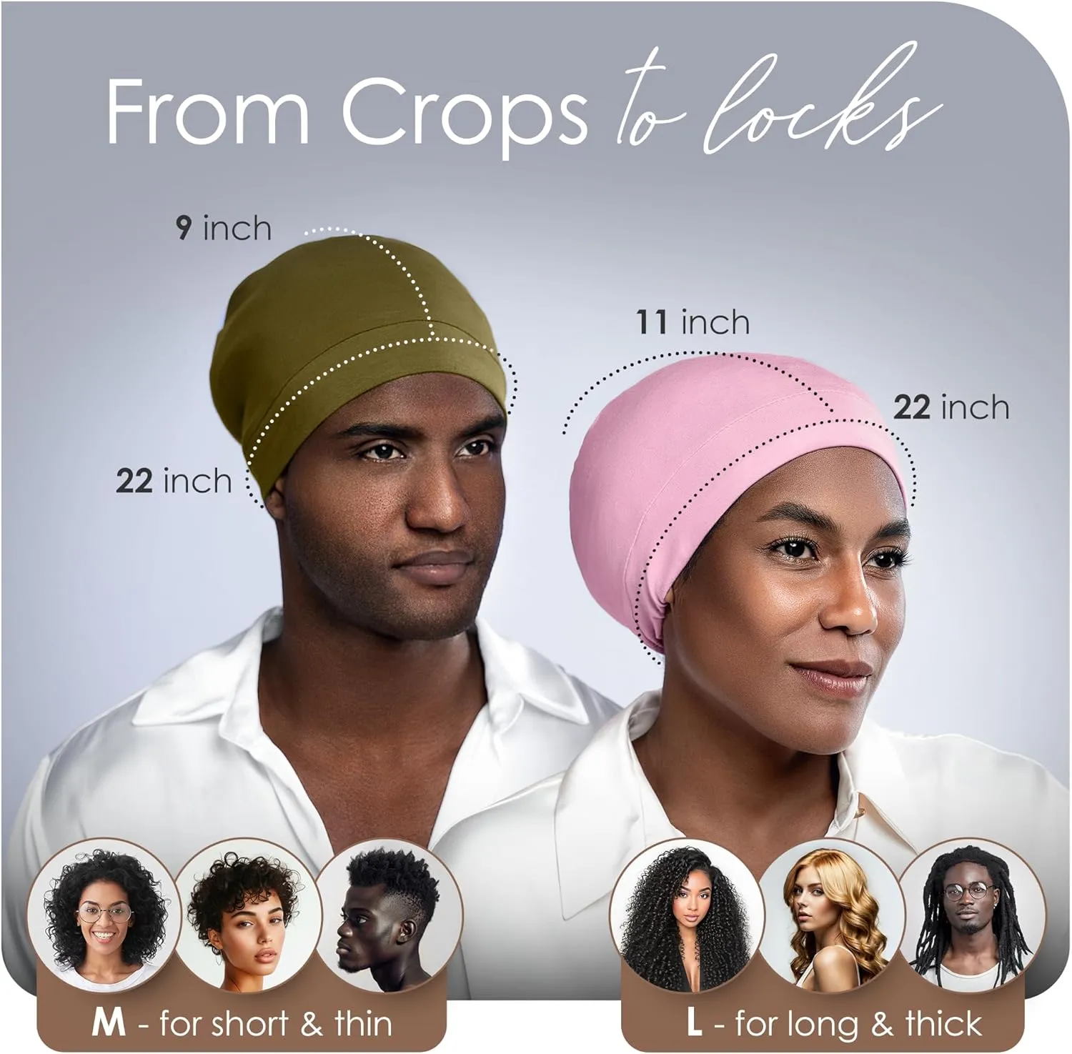 Silk Satin Bonnet Hair Cover Sleep Cap for Sleeping Beanie Hat Adjustable Stay On Headwear Lined Natural Nurse Cap for Women