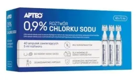 Sodium chloride solution 5ml x 40 ampoules
