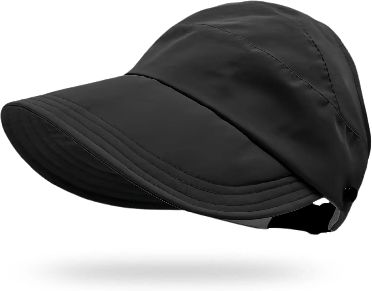 Sun Hats for Women Wide Brim UV Protection Hollow Top Sun Hat Summer Beach Packable Visor