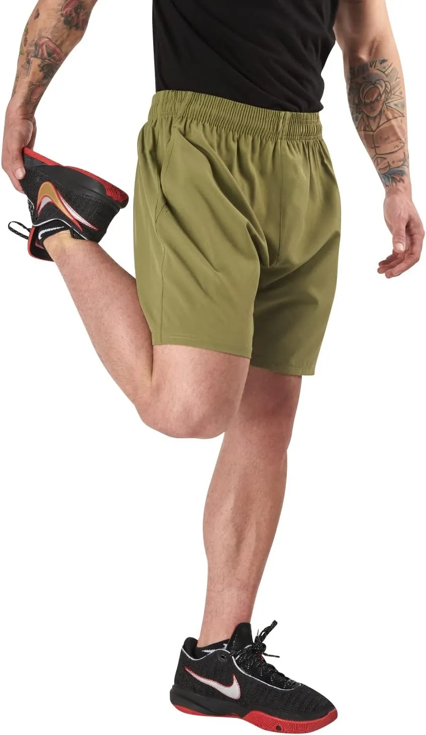 Ultra Performance Mens Workout Gym Shorts Men Casual 4 Pack Quick Dry Men's Athletic Running Shorts for Men 7 Inch Inseam