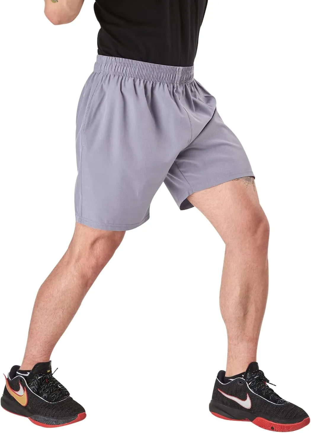 Ultra Performance Mens Workout Gym Shorts Men Casual 4 Pack Quick Dry Men's Athletic Running Shorts for Men 7 Inch Inseam
