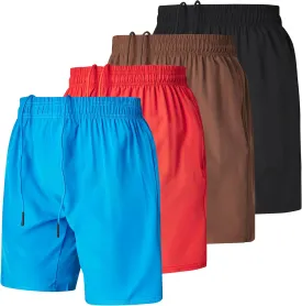 Ultra Performance Mens Workout Gym Shorts Men Casual 4 Pack Quick Dry Men's Athletic Running Shorts for Men 7 Inch Inseam