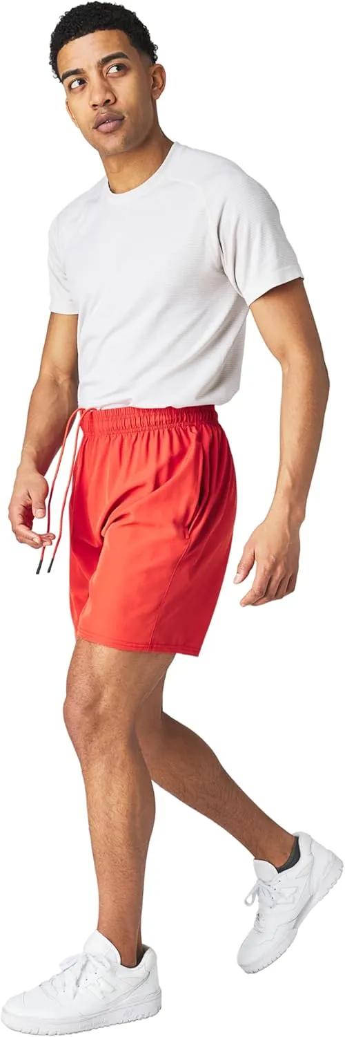Ultra Performance Mens Workout Gym Shorts Men Casual 4 Pack Quick Dry Men's Athletic Running Shorts for Men 7 Inch Inseam